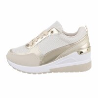 Damen Low-Sneakers - apricot