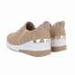 Damen Low-Sneakers - khaki
