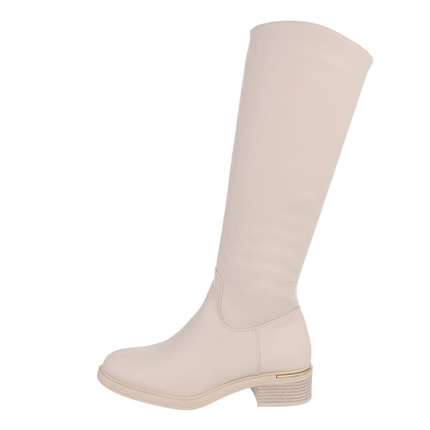 Damen Klassische Stiefel - beige