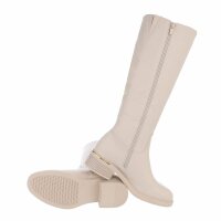 Damen Klassische Stiefel - beige