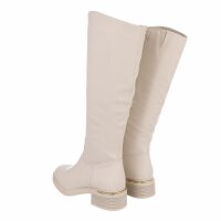 Damen Klassische Stiefel - beige