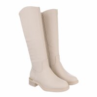 Damen Klassische Stiefel - beige