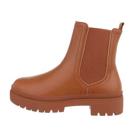 Damen Chelsea Boots - camel