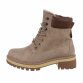 Damen Schnürstiefeletten - khaki Gr. 36