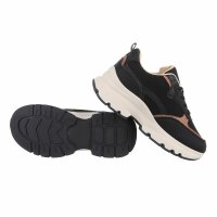 Damen Low-Sneakers - black
