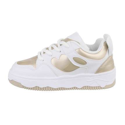 Damen Low-Sneakers - white - 12 Paar