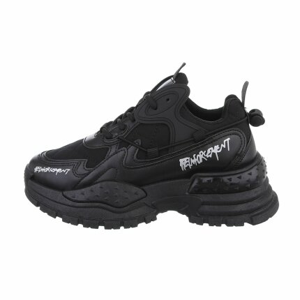 Damen Low-Sneakers - black