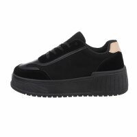 Damen Low-Sneakers - black