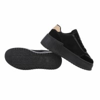Damen Low-Sneakers - black