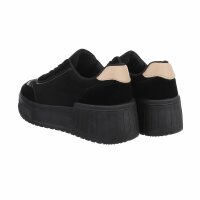 Damen Low-Sneakers - black