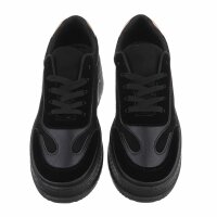 Damen Low-Sneakers - black