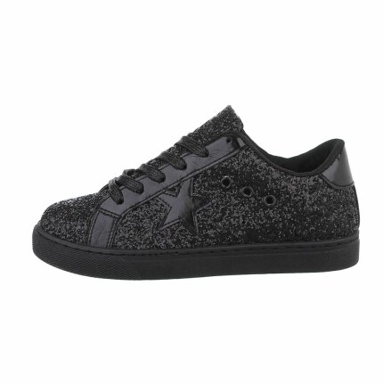 Damen Low-Sneakers - black