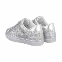 Damen Low-Sneakers - silver