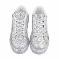 Damen Low-Sneakers - silver