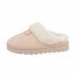 Damen Pantoletten - beige