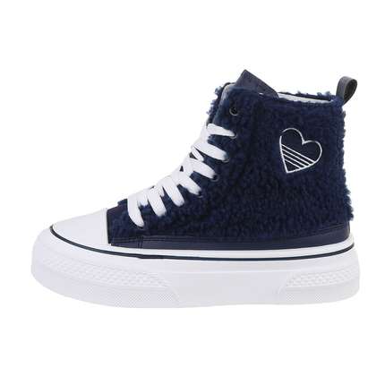 Damen High-Sneakers - blue - 12 Paar