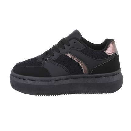 Damen Low-Sneakers - black