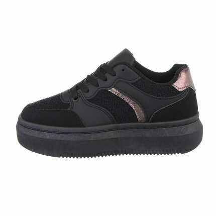 Damen Low-Sneakers - black - 12 Paar