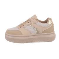 Damen Low-Sneakers - khaki