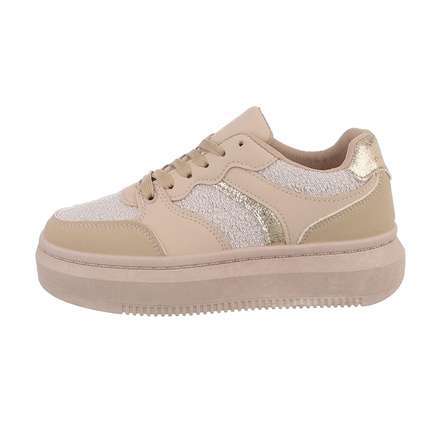 Damen Low-Sneakers - khaki Gr. 40
