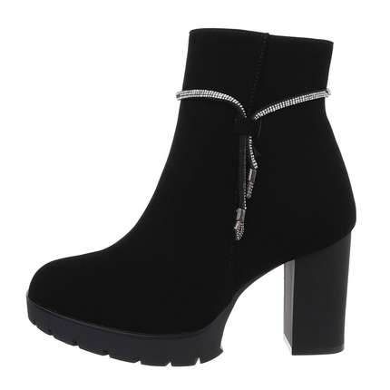 Damen High-Heel Stiefeletten - blacka Gr. 36