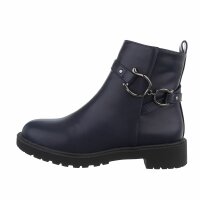 Damen Klassische Stiefeletten - blue Gr. 36