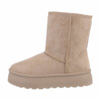 Damen Winterstiefeletten - khaki