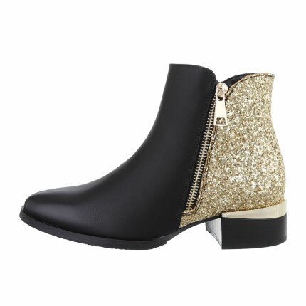 Damen Klassische Stiefeletten - blackgold