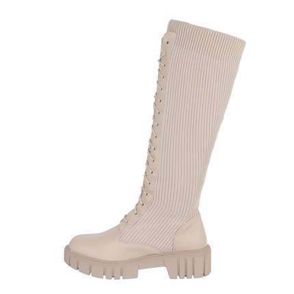 Damen Klassische Stiefel - beige