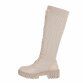 Damen Klassische Stiefel - beige Gr. 38