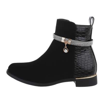 Damen Klassische Stiefeletten - black Gr. 38