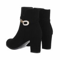 Damen High-Heel Stiefeletten - black
