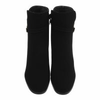Damen High-Heel Stiefeletten - black
