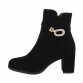Damen High-Heel Stiefeletten - black
