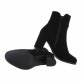Damen High-Heel Stiefeletten - black
