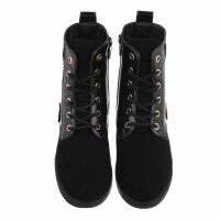 Damen Schnürstiefeletten - black
