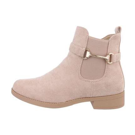 Damen Chelsea Boots - beige