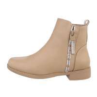 Damen Klassische Stiefeletten - beige