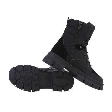 Damen Schnrstiefeletten - black