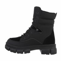 Damen Schnrstiefeletten - black