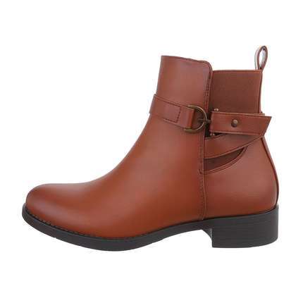 Damen Klassische Stiefeletten - camel