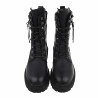 Damen Schnürstiefeletten - black
