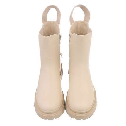 Damen Chelsea Boots - beige