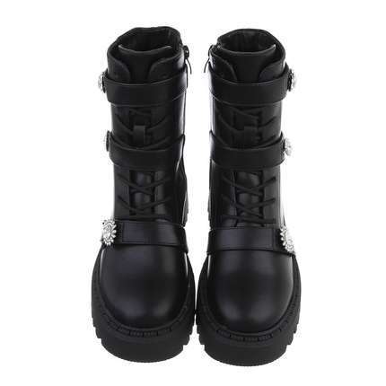 Damen Schnrstiefeletten - black