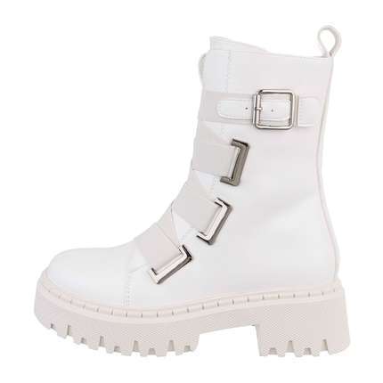 Damen Klassische Stiefeletten - white