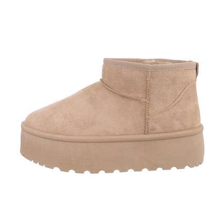 Damen Winterstiefeletten - khaki Gr. 37