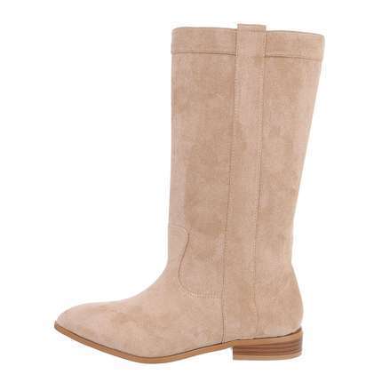 Damen Western- & Bikerboots - beige Gr. 36