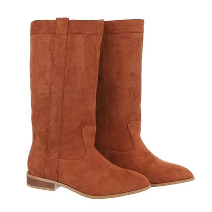 Damen Western- & Bikerboots - camel