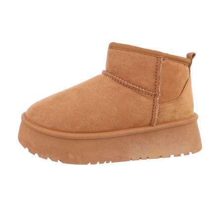 Damen Winterstiefeletten - camel Gr. 38