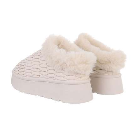 Damen Winterstiefeletten - beige